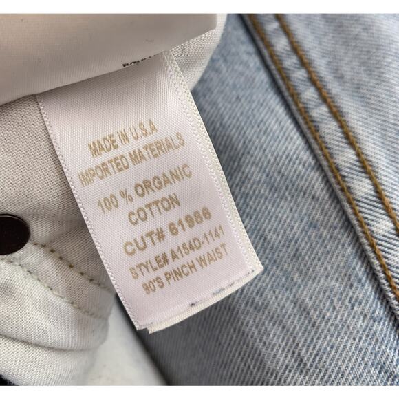 AGOLDE 90's Pinch Waist Jean in Soundwave - Picture 7 of 8